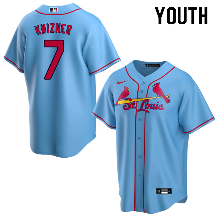 Nike Youth #7 Andrew Knizner St.Louis Cardinals Baseball Jerseys Sale-Blue